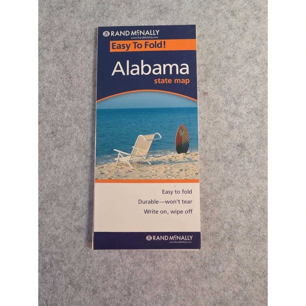 Rand McNally Easy to Fold United States Laminated Map 13 States